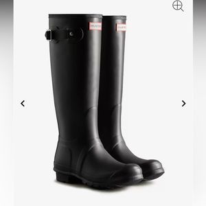 Hunter original tall rain boots-7